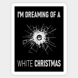 White Christmas Sticker